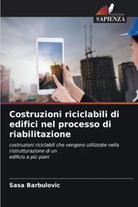 Costruzioni riciclabili di edifici nel processo di riabilitazione