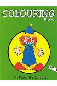 My Favourite Objects Colouring Book