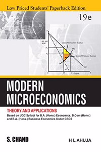MODERN MICROECONOMICS: THEORY AND APPLICATIONS