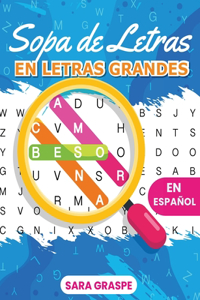 Sopa de Letras en Letras Grandes en Español