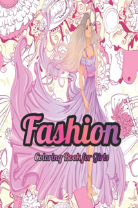 Fashion Coloring Book For Girls