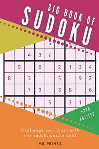 Big Book of Sudoku Puzzle Book/+300 Puzzles