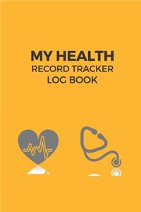 My Health Record Tracker Log Book
