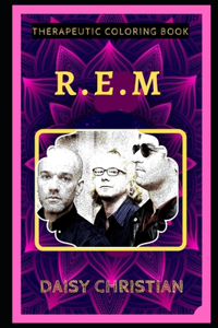 R.E.M Therapeutic Coloring Book