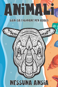Libri da colorare per adulti - Nessuna ansia - Animali