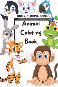 Kids Coloring Books Animal Coloring Book