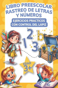 Libro Preescolar Rastreo de Letras Y Números