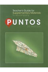 Teachers Guide T/A Supplementary Materials T/A Puntos de Partida