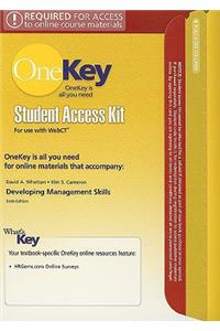 OneKey WebCT, Student Access Kit, Developing Management Skills