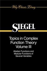 Topics in Complex Function-Abelian Function and Abelian Function and Modular Functions