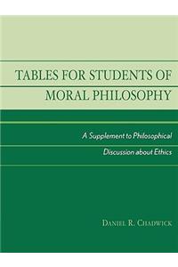 Tables for Students of Moral Philosophy