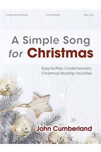 A Simple Song for Christmas - Piano collection