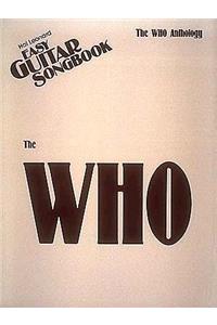 The Who Anthology: Easy Guitar