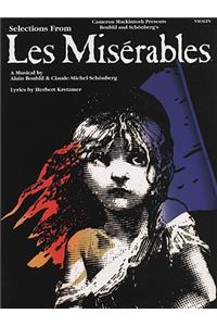 Selections From Les Miserables For Violin