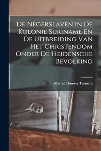 De Negerslaven in De Kolonie Suriname En De Uitbreiding Van Het Christendom Onder De Heidensche Bevolking