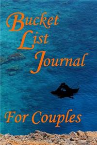 Bucket List Journal for Couples