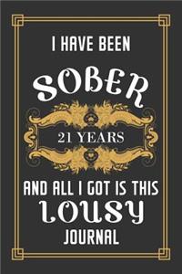 21 Years Sober Journal