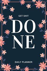 Get Shit Done Daily Planner