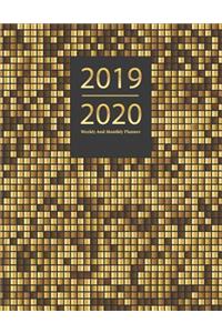 2019-2020 Weekly and Monthly Planner