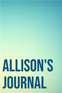 Allison's Journal