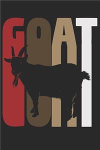 Goat Journal - Vintage Goat Notebook - Gift for Goat Lovers