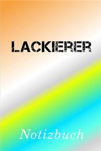 Lackierer Notizbuch