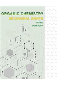 Organic Chemistry Hexagonal Graph Paper Notebook