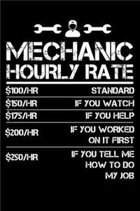 Mechanic Hourly Rate