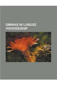 Gminas in Lubusz Voivodeship