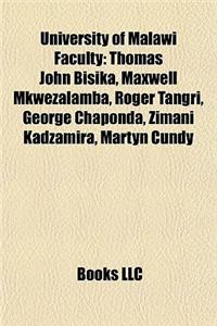 University of Malawi Faculty