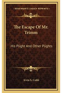 The Escape of Mr. Trimm