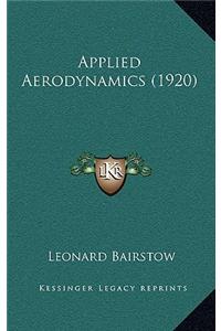 Applied Aerodynamics (1920)