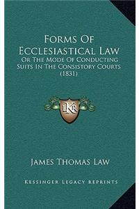 Forms of Ecclesiastical Law