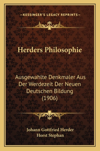 Herders Philosophie