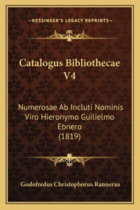 Catalogus Bibliothecae V4