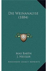 Die Weinanalyse (1884)