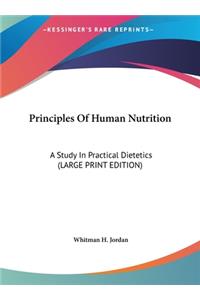Principles of Human Nutrition