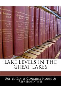 Lake Levels in the Great Lakes