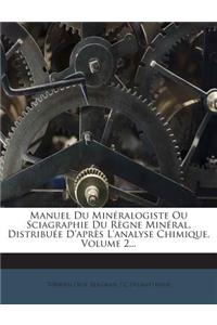 Manuel Du Mineralogiste Ou Sciagraphie Du Regne Mineral, Distribuee D'Apres L'Analyse Chimique, Volume 2...