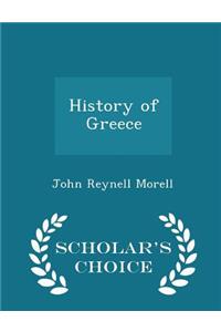Narrative Series of Historical Readers. History of Greece