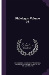 Philologus, Volume 35
