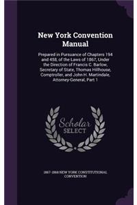 New York Convention Manual