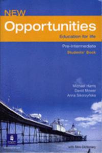 Opportunities Global Pre-intermediate Student Book Pack