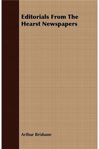 Editorials From The Hearst Newspapers