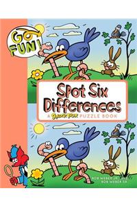 Go Fun! Spot Six Differences: Volume 7