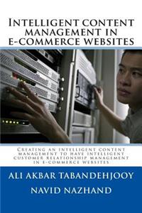 Intelligent content management in e-commerce websites