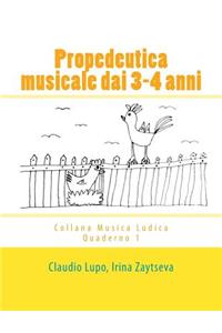Propedeutica musicale dai 3-4 anni