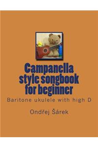 Campanella style songbook for beginner