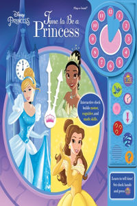 Disney Princess: Time to Be a Princess Clock Book