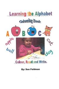 Learning the Alphabet - Colouring Book